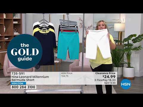 Nina Leonard Millennium Bermuda Short