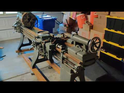 1950 LeBlond Regal 17" Lathe Restoration Part 1: Rusty Lathe