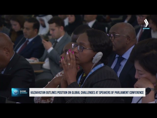 Kazakhstan outlines position on global challenges at Speakers of Parliament Conference