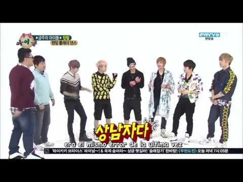 [Sub.Esp] 130417 Weekly Idol Teen Top 'Random Play Dance' HD