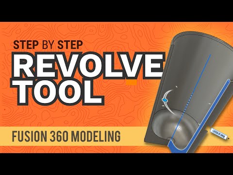 How To Use the Revolve Feature in Autodesk Fusion 360 (for Complete Beginners)