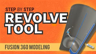 How To Use the Revolve Feature in Autodesk Fusion 360 (for Complete Beginners)