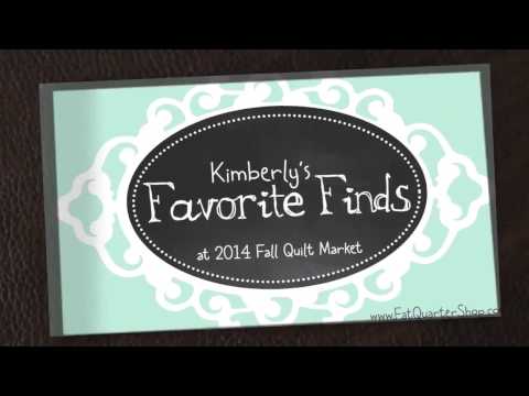 Hello, Bear - One of Kimberly's Favorite Finds at the Fall International Quilt Market 2014!