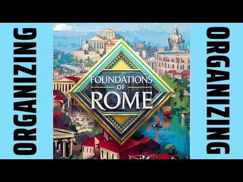 Organizing Foundations of Rome (Deluxe Edition, Fully Sleeved & Expanded, No Lid Lift) SideGame LLC