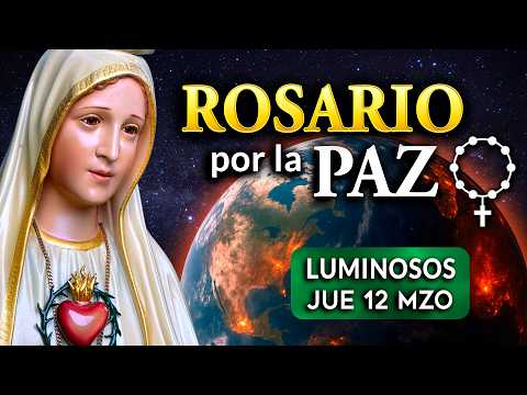 🕊ROSARIO por La PAZ de HOY Jueves - Heraldos