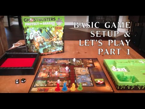 Ghostbusters Protect the Barrier Basic Game Part 1