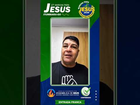 Pr. Rubens Lemos - A.D. Madureira | MARCHA PARA JESUS 2025 | Itumbiara - GO