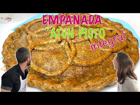 Empanada de Atún y Pisto Integral. 100% Casera