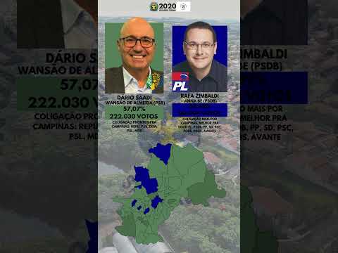 Eleição para Prefeito de Campinas em 2020! #campinas #brasil #saopaulo #sp #eleição #eleições