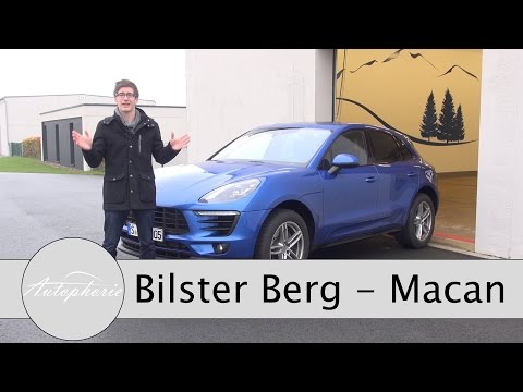 2016 Porsche Macan im Test auf dem Bilster Berg / Rennstrecke Review - Autophorie