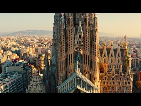 [4K] Barcelona by Drone