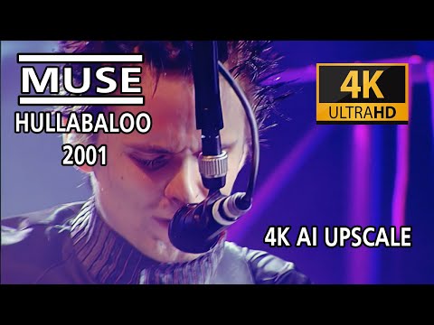 Muse - Hullabaloo 2001 | 4K AI Upscale