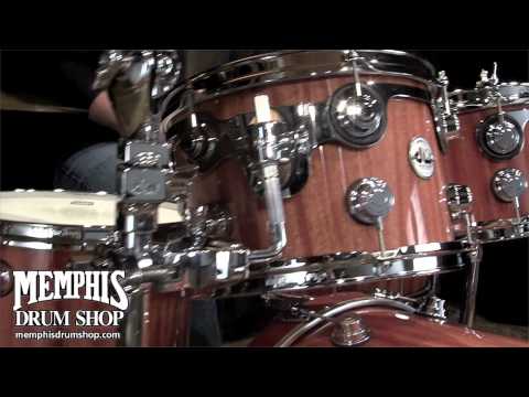 DW Collector's Series Maple/Mahogany Drum Set - Natural