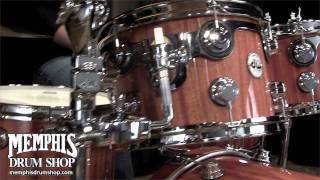 Video thumbnail for DW Collector's Series Maple/Mahogany Drum Set - Natural by Memphis Drum Shop