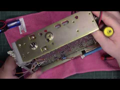 York JCB863 CB27/81 UK FM CB radio - Boxed 1981 radio demodification back to factory standard.