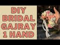DIY Fresh Flower Gajra How To Make Pink And White Baby S Breath Gajra For Brides And Girls At Home