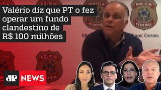 Motta, Vilela, Amanda e Graeml comentam sobre relação de Valério, PT e PCC