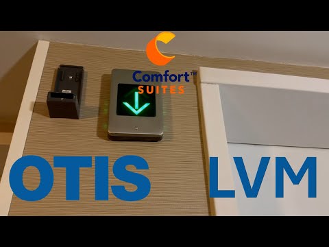 Clicky Buttons! OTIS LVM Hydraulic Elevators - Comfort Suites Battlefield Park • Manassas, VA