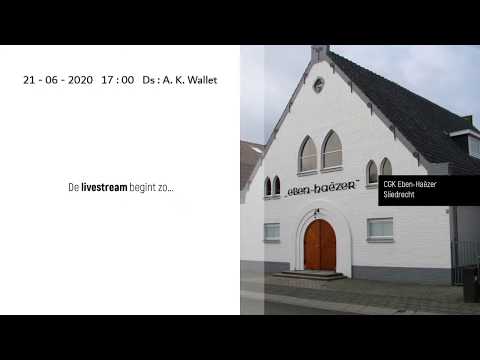 Live stream CGK Eben-Haëzer  21-6-2020 17:00