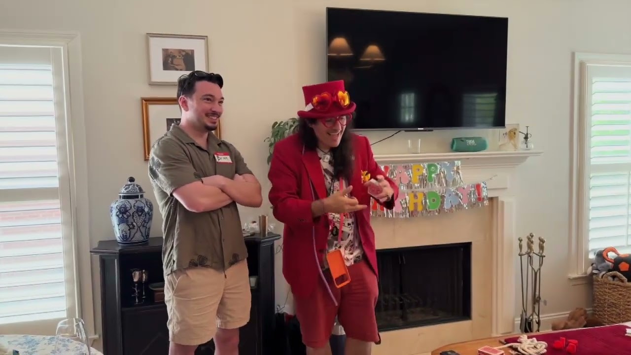 Promotional video thumbnail 1 for The Red Hat Magician