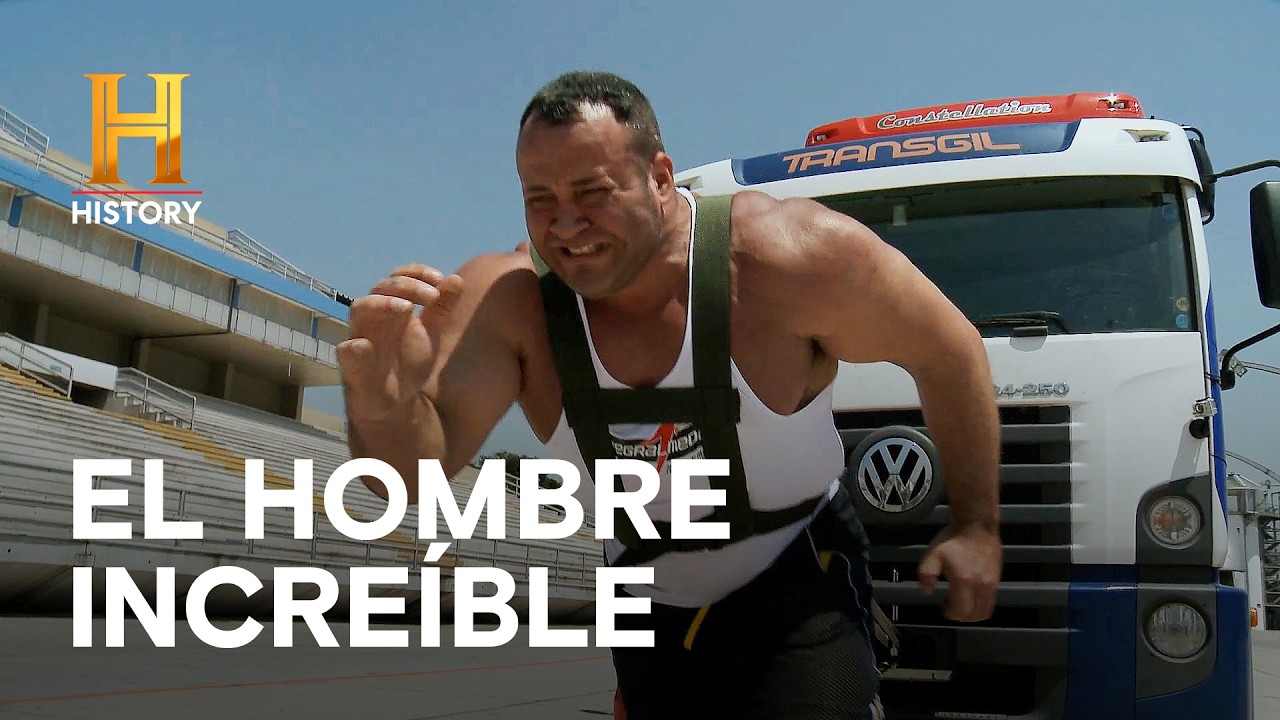EL HOMBRE INCREÍBLE 🧬💪 ¿Fuerza sobrehumana? Mueve 20 toneladas con un brazo - Superhumanos