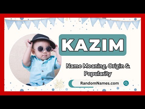 Kazim - Baby Boy Name Meaning, Origin & Popularity - RandomNames.com