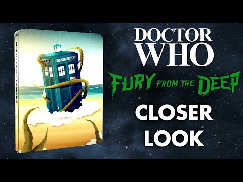 Closer Look - Doctor Who Fury from the Deep Blu-ray Steelbook
