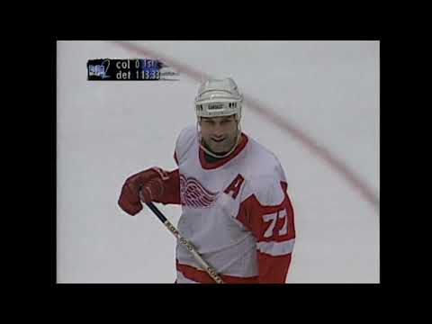NHL REGULAR SEASON 1995-96 -  Colorado Avalance @ Detroit Red Wings
