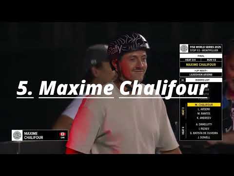 FISE MONTPELLIER 2025 | BMX Freestyle Spine Ramp Pro Men's Final - In short