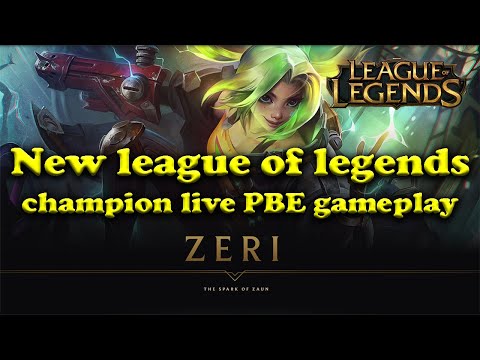 The Complete Guide to Zeri in League of Legends, new champion zeri gameplay