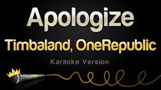 Timbaland, OneRepublic - Apologize (Karaoke Version)