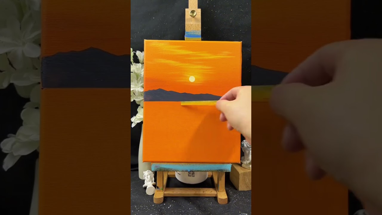 #howtopaint #art #painting #drawing #acrylicpainting #landscapepainting #acrylicscenery