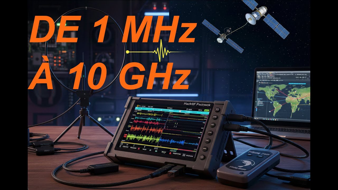 Replay Live: Un peu de radio: de 1MHz à 10 GHz