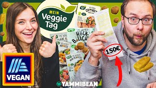 VEGAN Aldi-Kalypse - Wir haben für 150 Euro NEUE vegane Produkte eingekauft! | Veganuary 2021