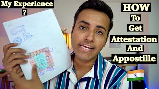 HOW TO GET YOUR DOCUMENT APOSTILLE IN INDIA? | WHAT IS APOSTILLE ? | ATTESTATION & APOSTILLE PROCESS