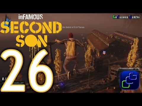 inFAMOUS: Second Son PS4 Walkthrough - Part 26 - Downtown District Cleared