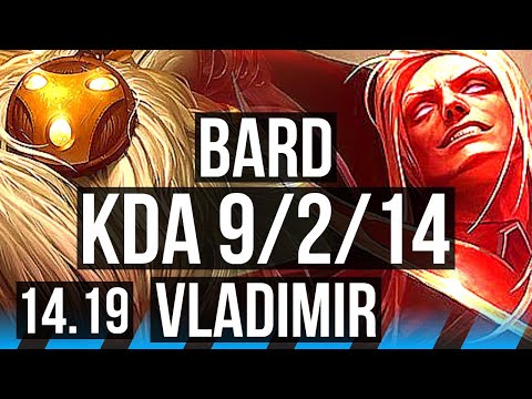 BARD vs VLADIMIR (MID) | 9/2/14, Dominating | EUW Diamond | 14.19