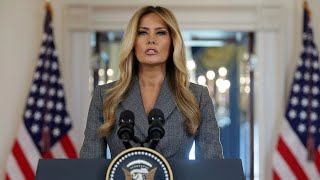 WATCH: Melania Trump's full Jeffrey Epstein speech urging congressional hearing for victims