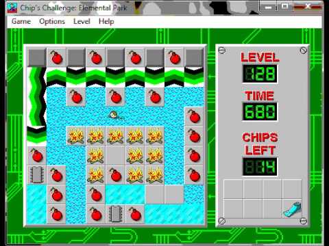 CCLP1 level 128 solution - 592 seconds