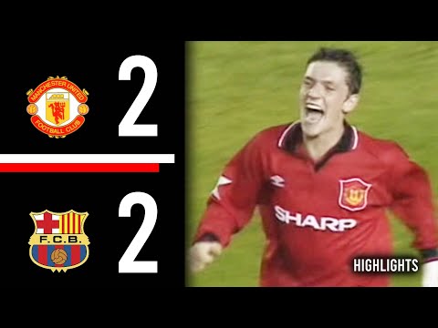Manchester United v Barcelona | UCL | Highlights | 1994/1995