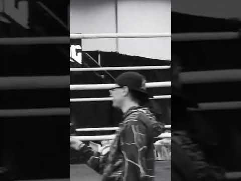 Gal Barkay with the superman punch! (Chaotic Wrestling) #wrestling #shorts