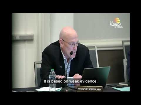 Dr. Patrick Hunter getuigt voor het Congres over genderzorg voor minderjarigen