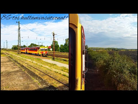 EGY VONAL AMIT ÖRÖKKÉVALÓSÁG VÉGIGUTAZNI! SZOLNOK-ÚJSZÁSZ-VÁMOSGYÖRK HULLÁMVASÚTVONAL! Nr. 86.