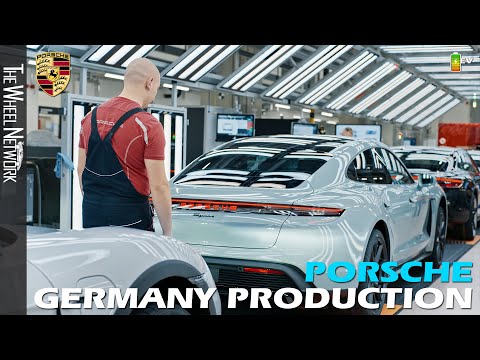 Porsche Taycan Production in Germany