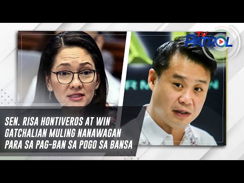 Sen. Risa Hontiveros at Win Gatchalian muling nanawagan para sa pag-ban sa POGO sa bansa TV Patrol
