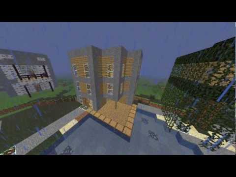 Minecraft Modern Tree Village [Map download]