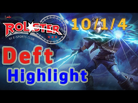 Highlight KT Rolster Deft Ezreal ADC vs Varus Patch 7.2