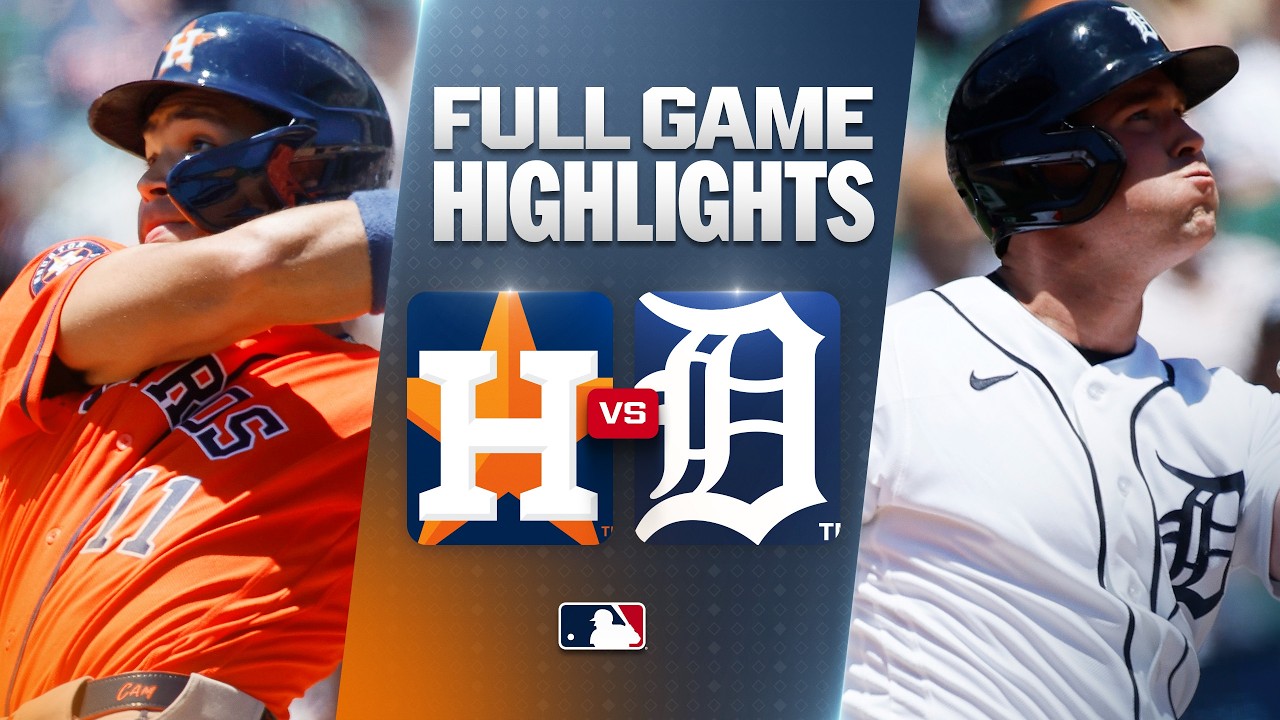 ASTROS vs. TIGERS: Official Full Game Highlights (June 27) | 2026 MLB Season
