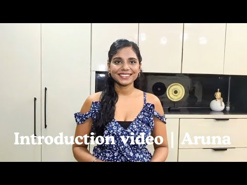 Aruna Introduction video w/o contact