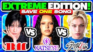 SAVE ONE KPOP SONG 🔥 EXTREME EDITION 🔥 | KPOP QUIZ 2026